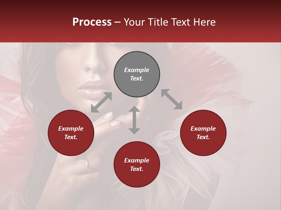 Building Downtown Globe PowerPoint Template