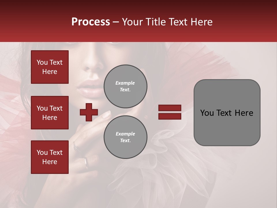 Building Downtown Globe PowerPoint Template