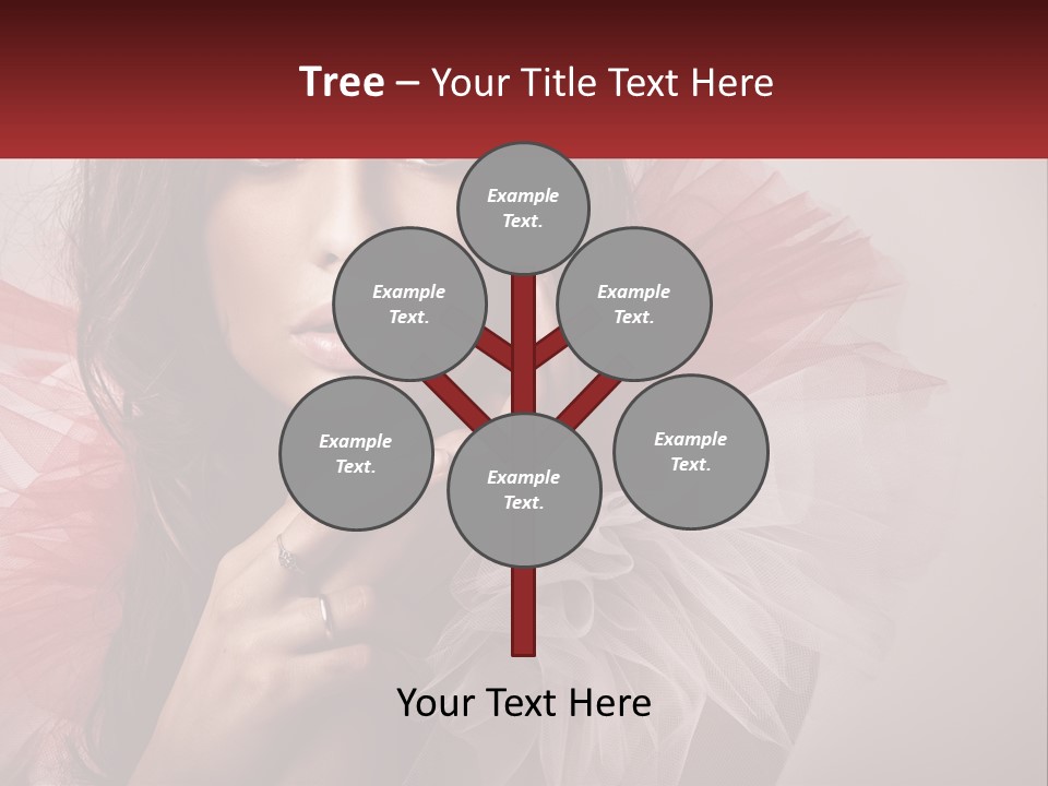 Building Downtown Globe PowerPoint Template