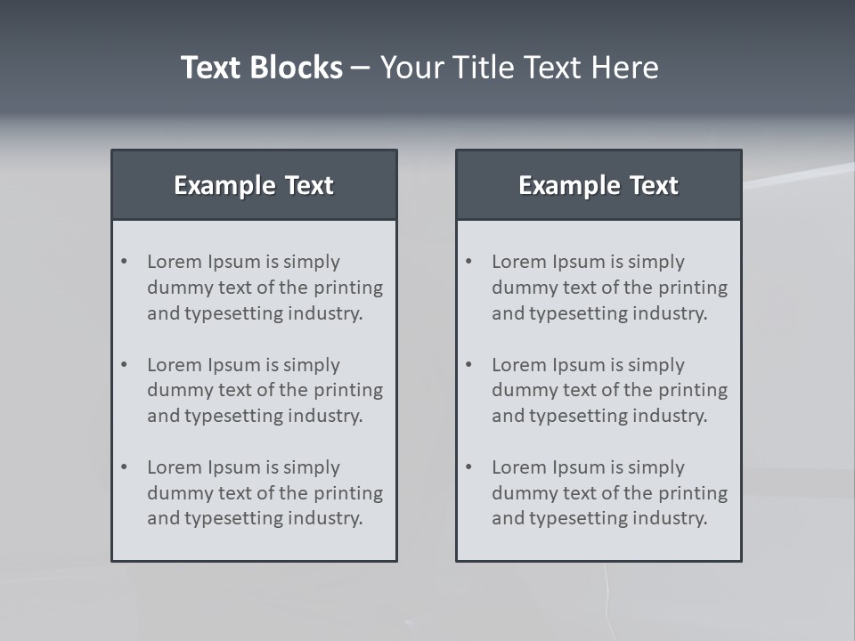 Town Tall Structure PowerPoint Template
