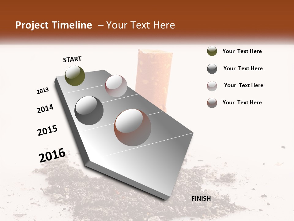 Planet Cityscape High PowerPoint Template