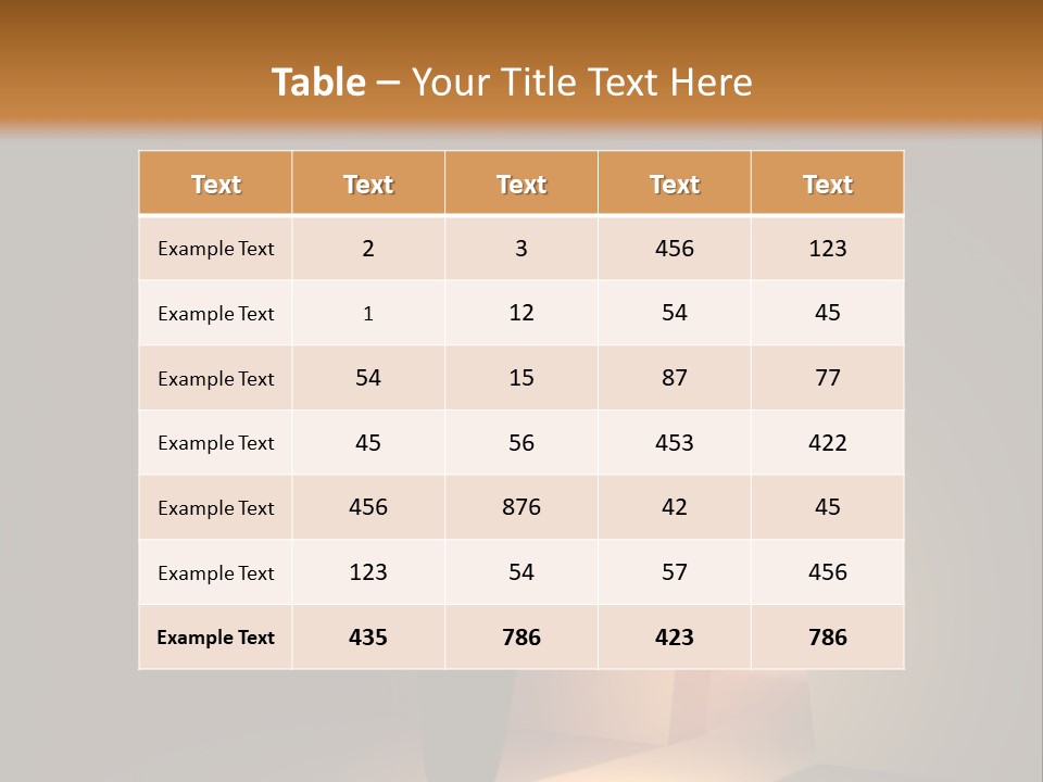 Render Ball City PowerPoint Template