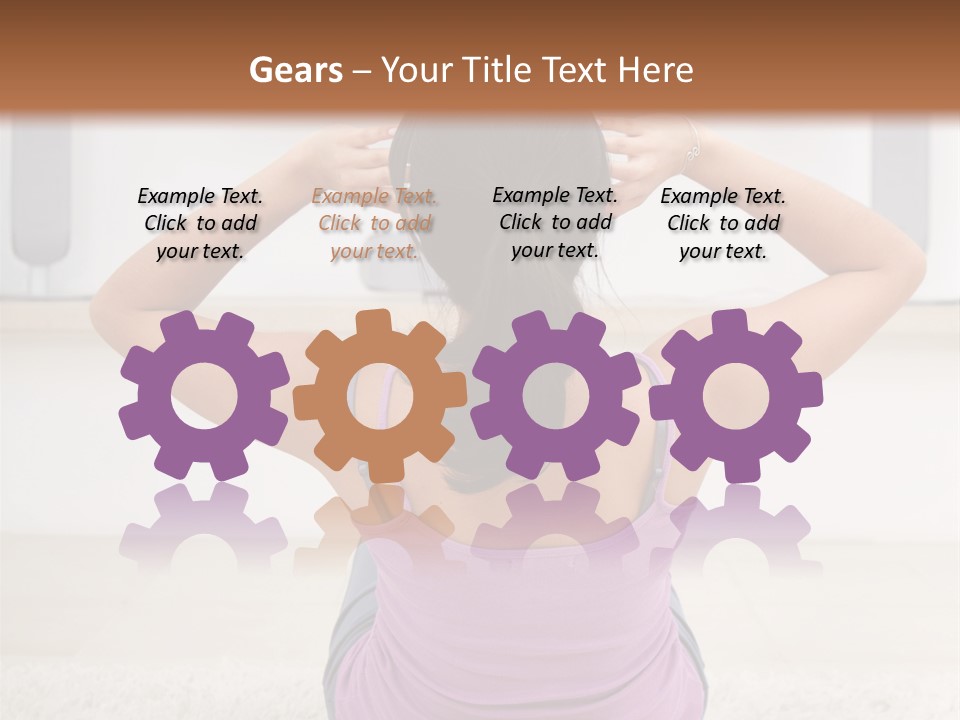 Construction Architect Grey PowerPoint Template