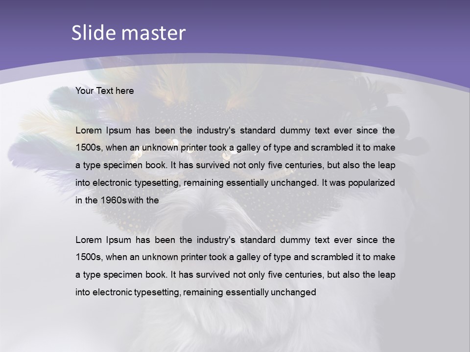 Concept Planet Grey PowerPoint Template