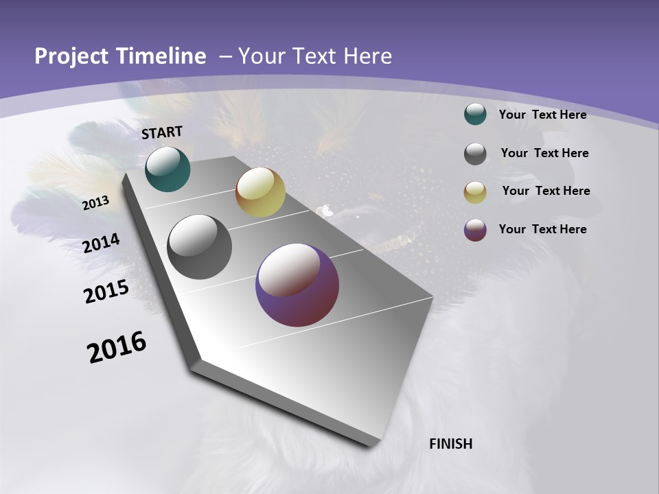 Concept Planet Grey PowerPoint Template