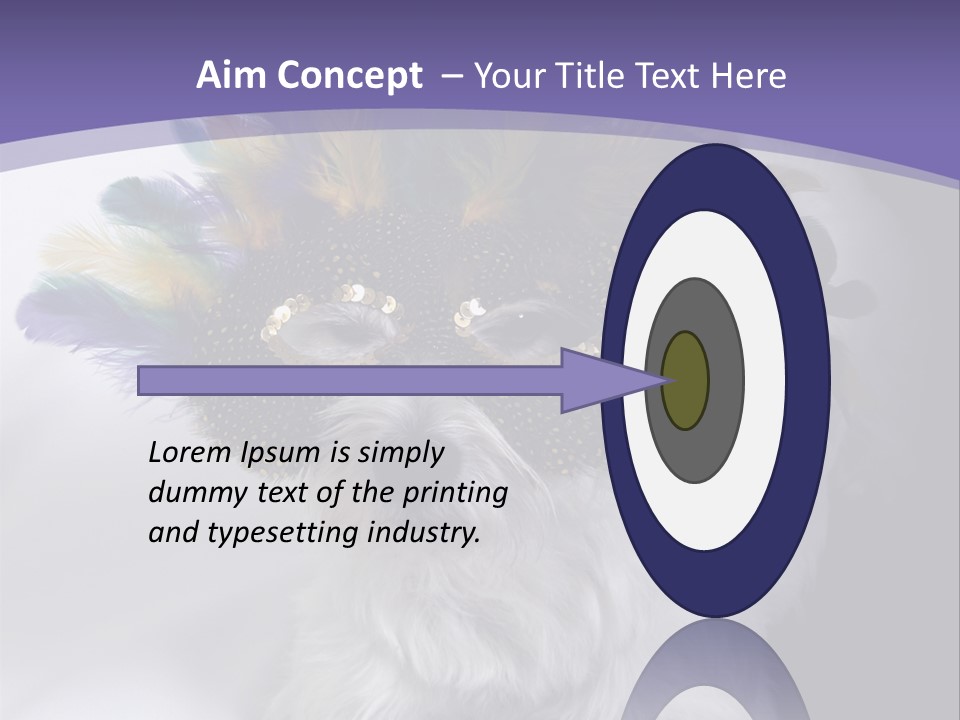 Concept Planet Grey PowerPoint Template