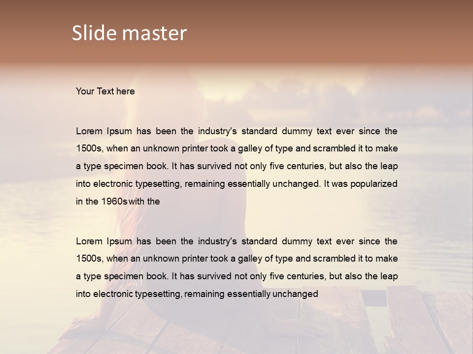 World Earth Square PowerPoint Template