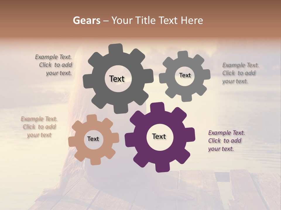 World Earth Square PowerPoint Template