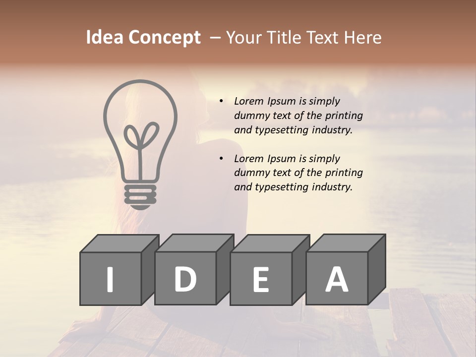 World Earth Square PowerPoint Template