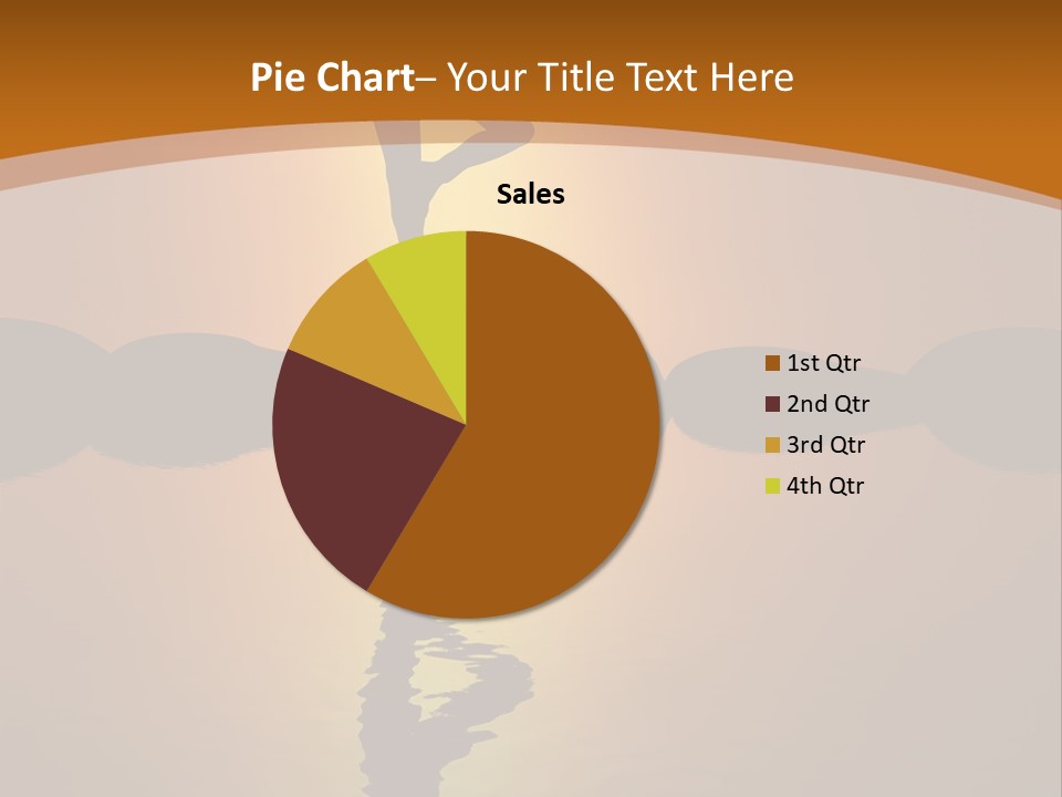 Illustration Town World PowerPoint Template
