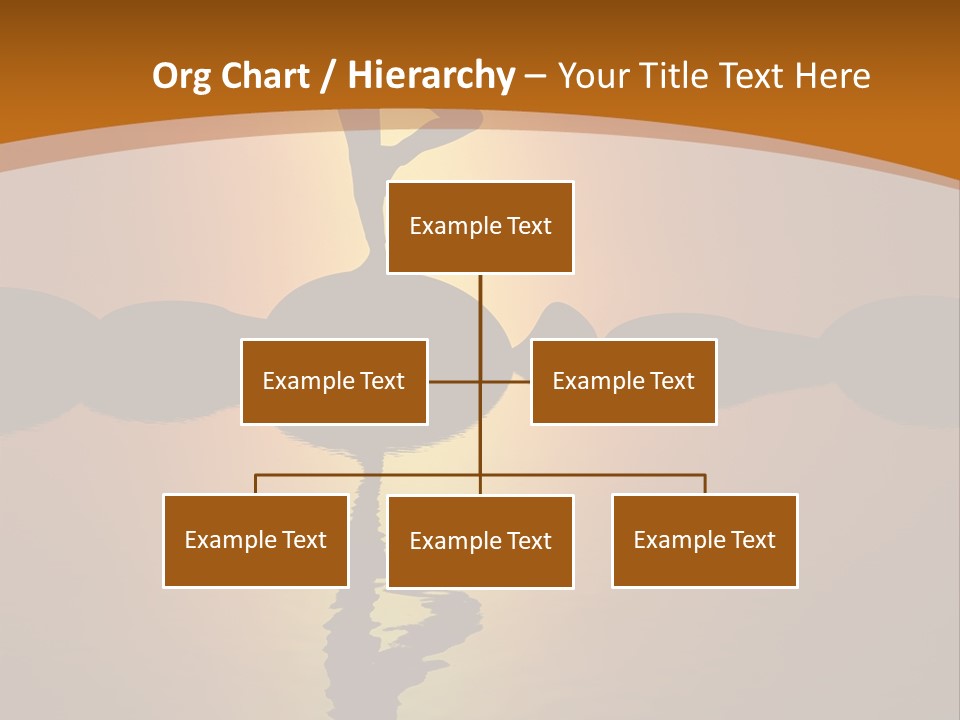 Illustration Town World PowerPoint Template
