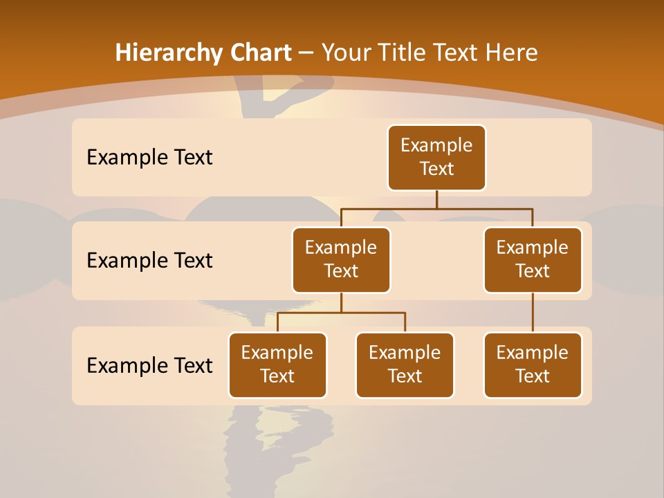Illustration Town World PowerPoint Template
