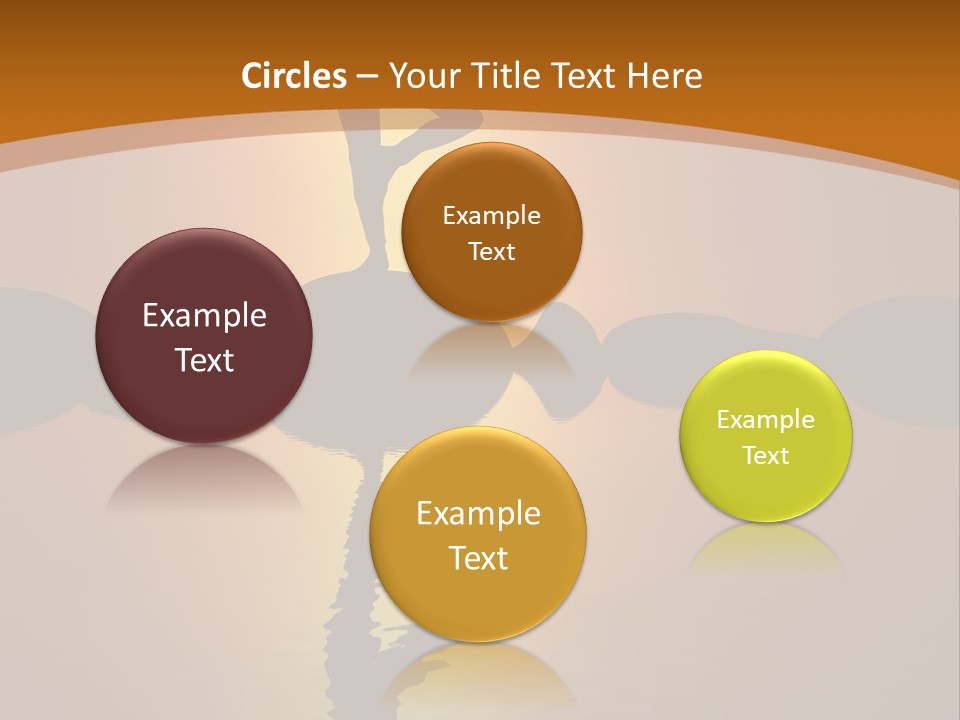 Illustration Town World PowerPoint Template