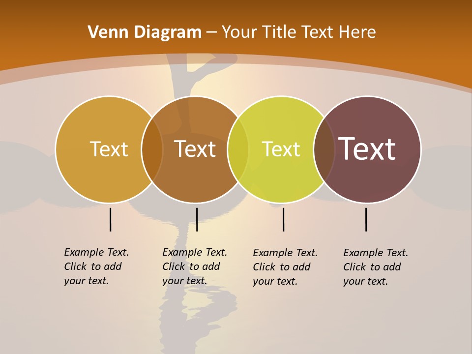 Illustration Town World PowerPoint Template
