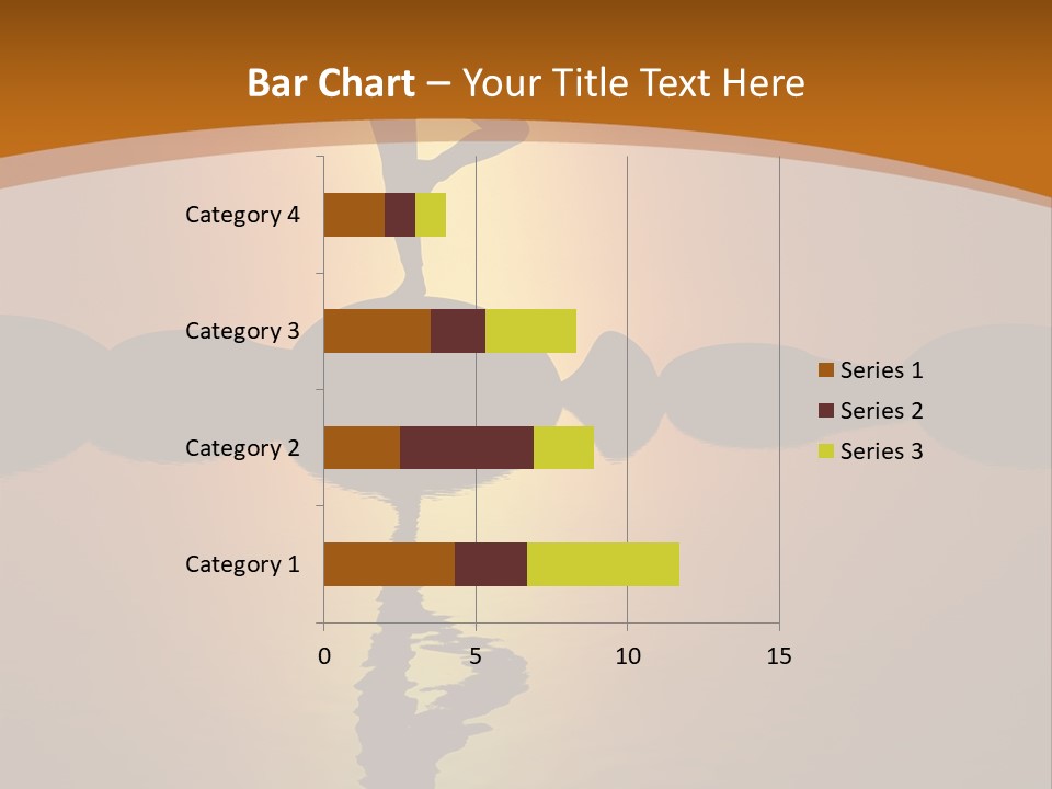 Illustration Town World PowerPoint Template