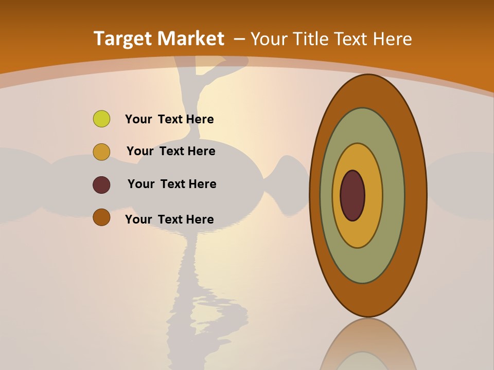 Illustration Town World PowerPoint Template