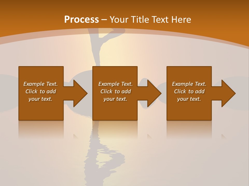 Illustration Town World PowerPoint Template