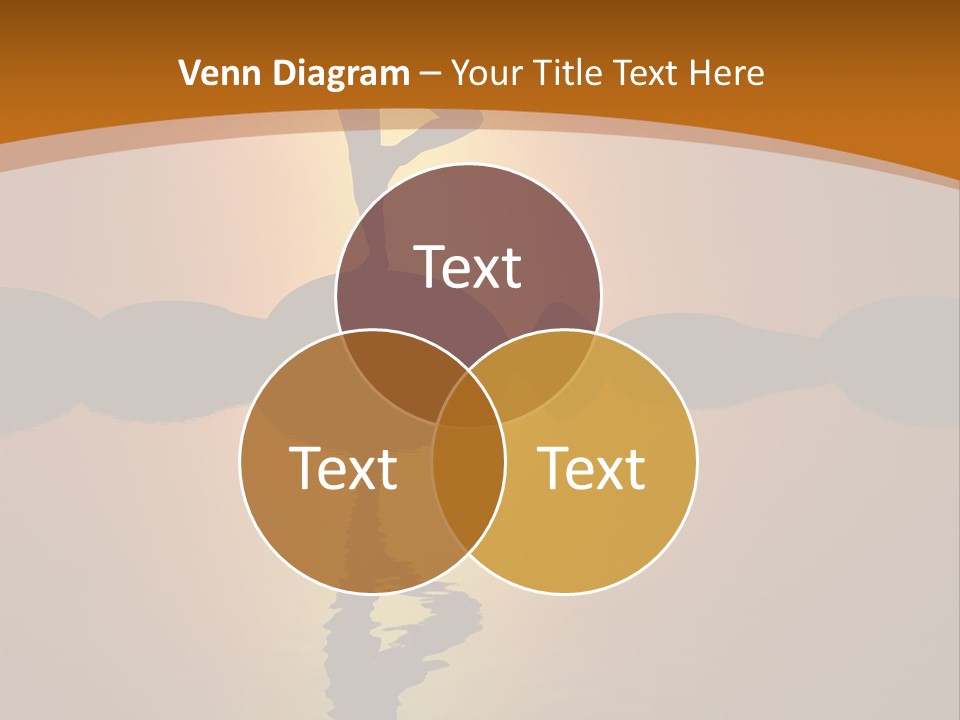 Illustration Town World PowerPoint Template