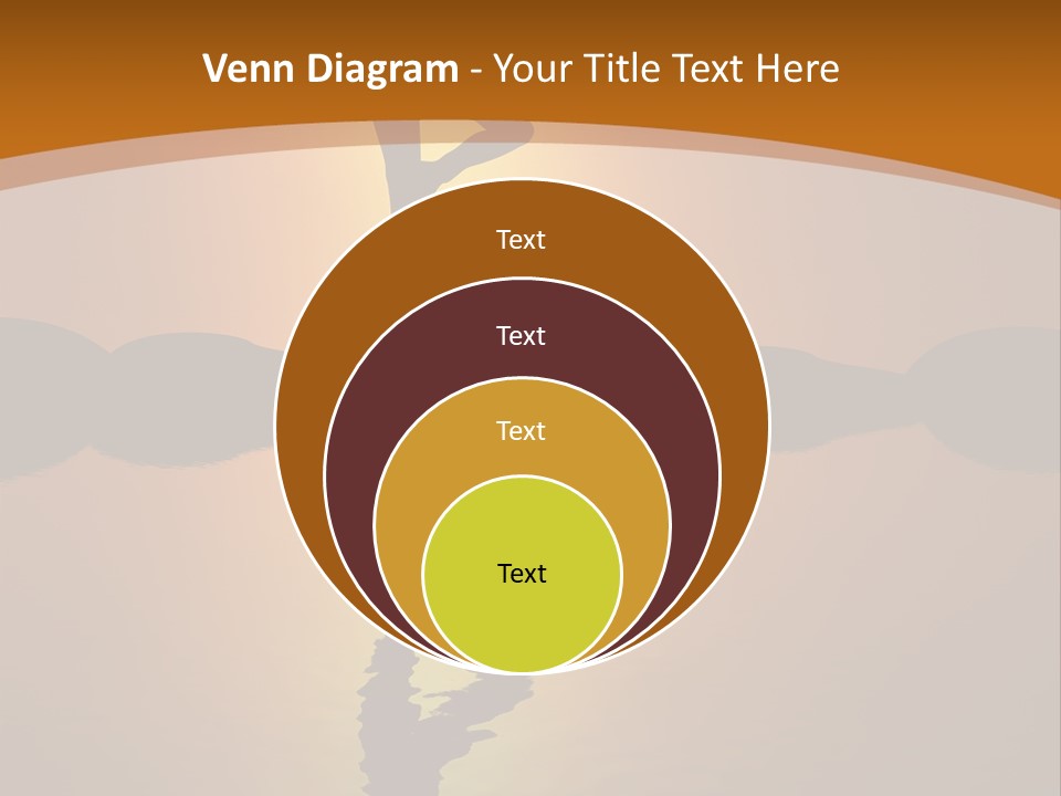 Illustration Town World PowerPoint Template