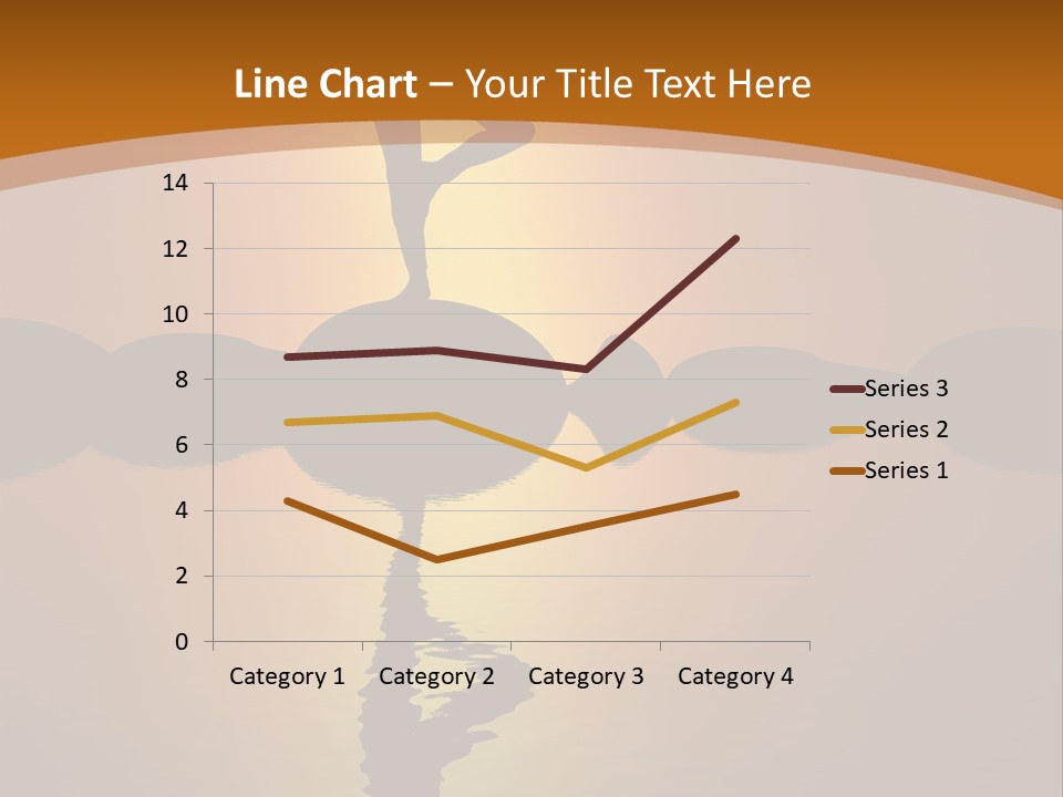 Illustration Town World PowerPoint Template