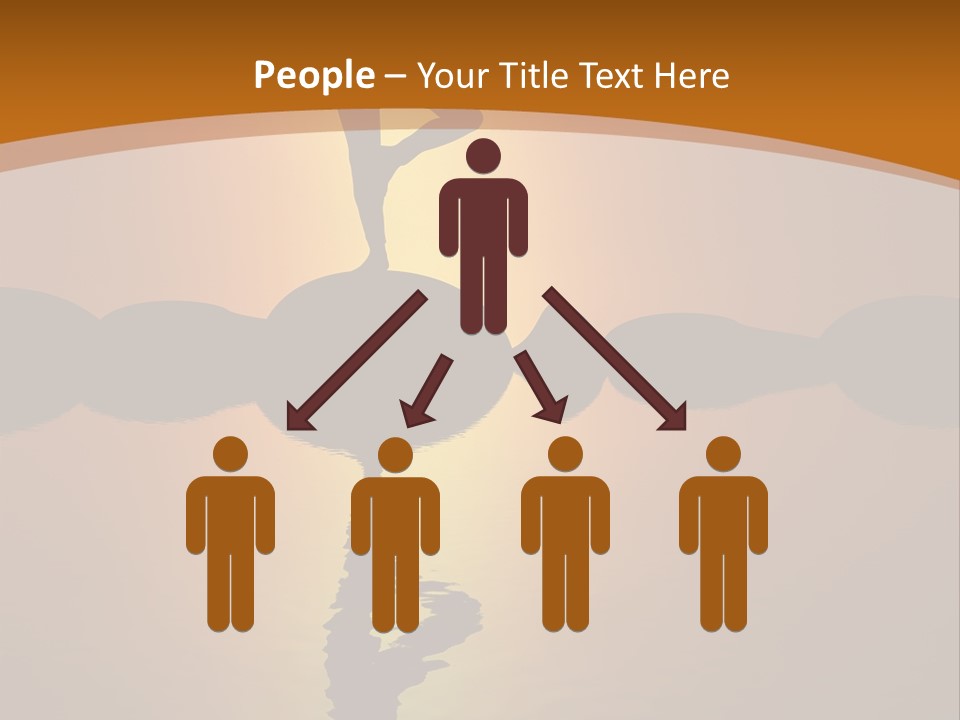 Illustration Town World PowerPoint Template