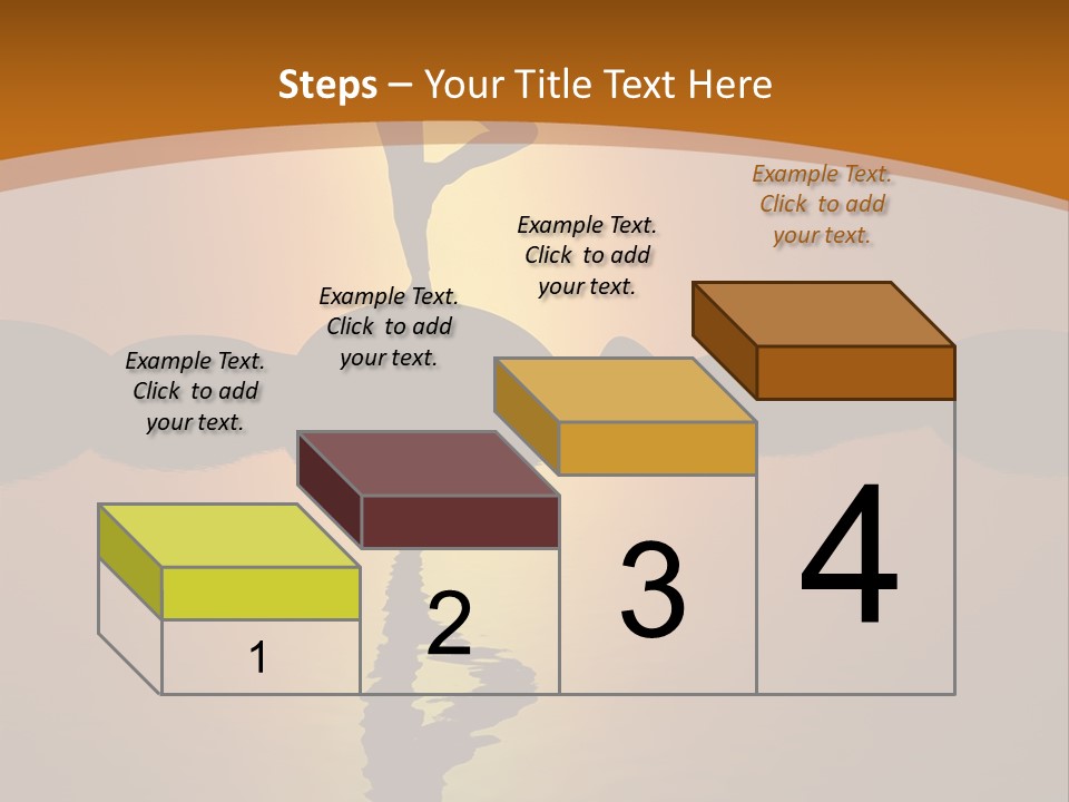 Illustration Town World PowerPoint Template