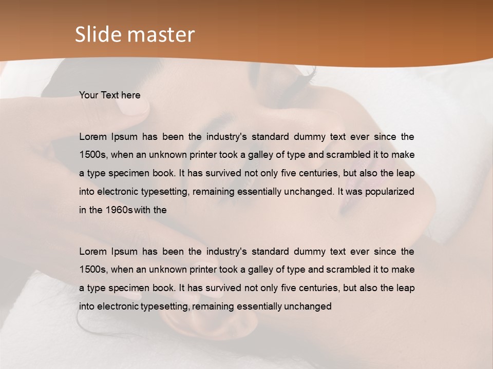 Tall Sphere Render PowerPoint Template