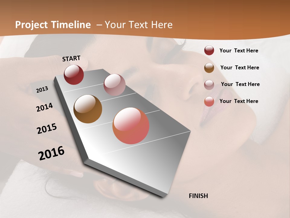 Tall Sphere Render PowerPoint Template