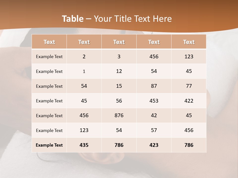 Tall Sphere Render PowerPoint Template