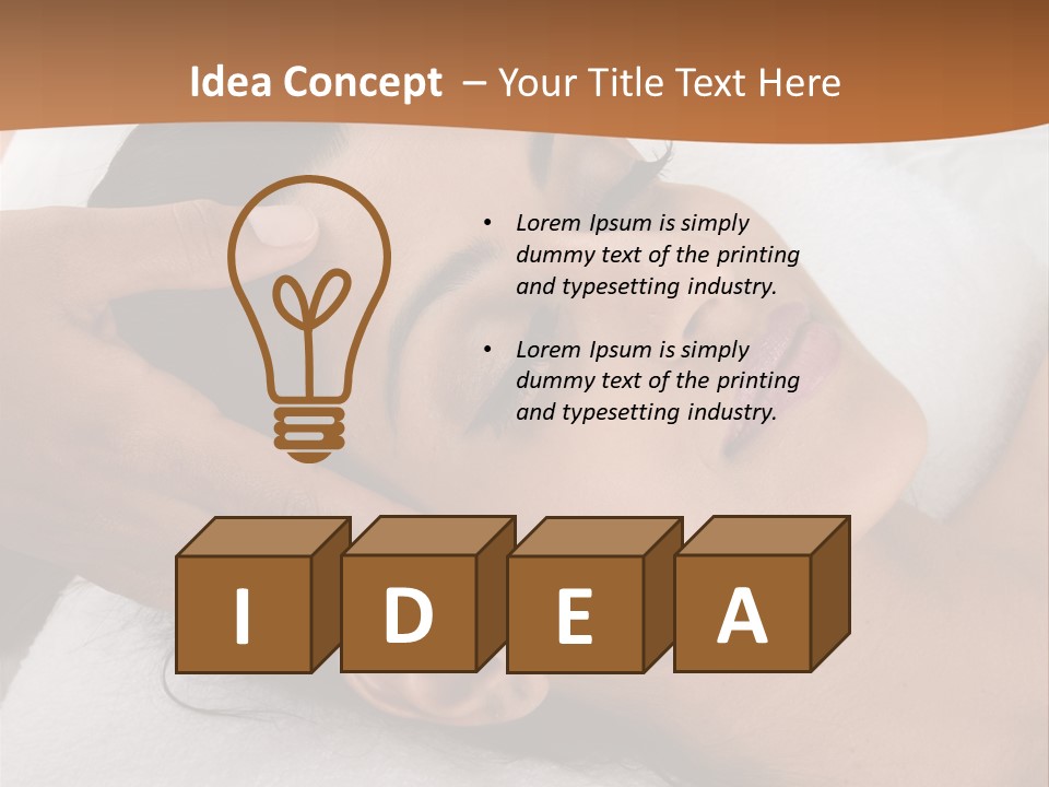 Tall Sphere Render PowerPoint Template