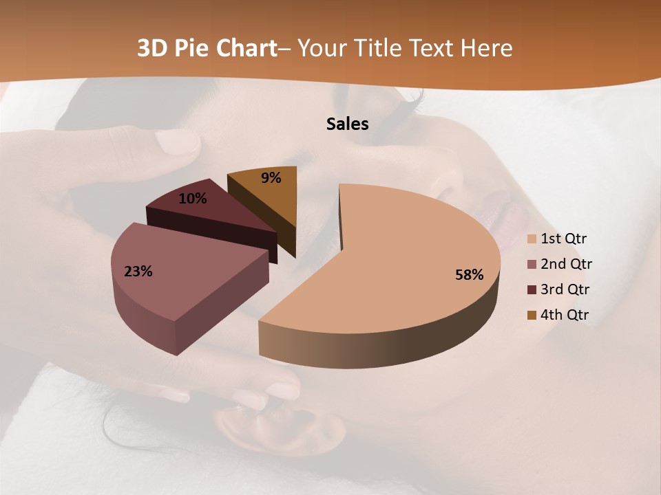 Tall Sphere Render PowerPoint Template