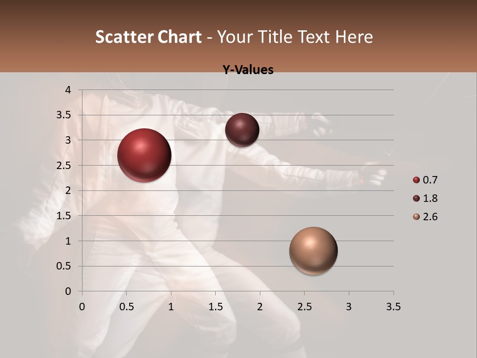 Tall Abstract Metropolis PowerPoint Template