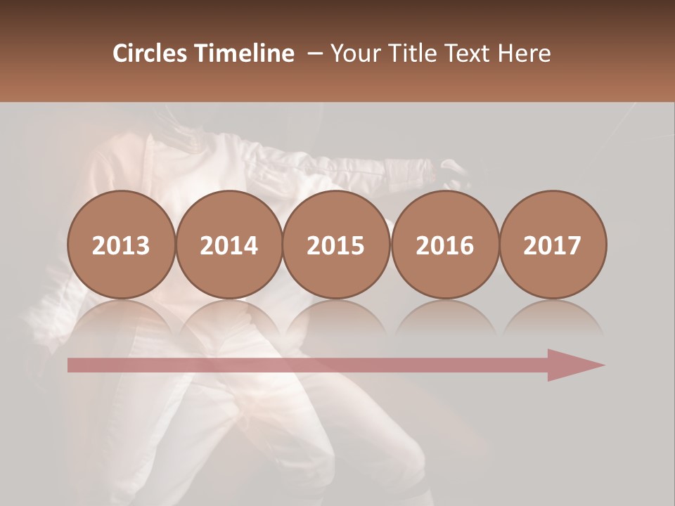 Tall Abstract Metropolis PowerPoint Template