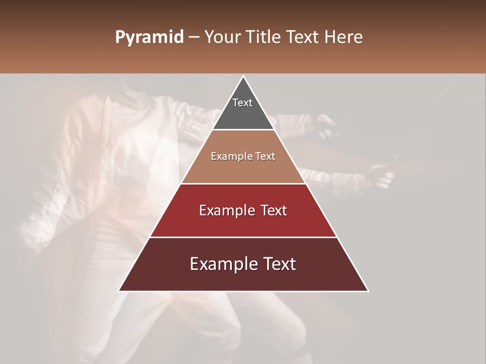 Tall Abstract Metropolis PowerPoint Template