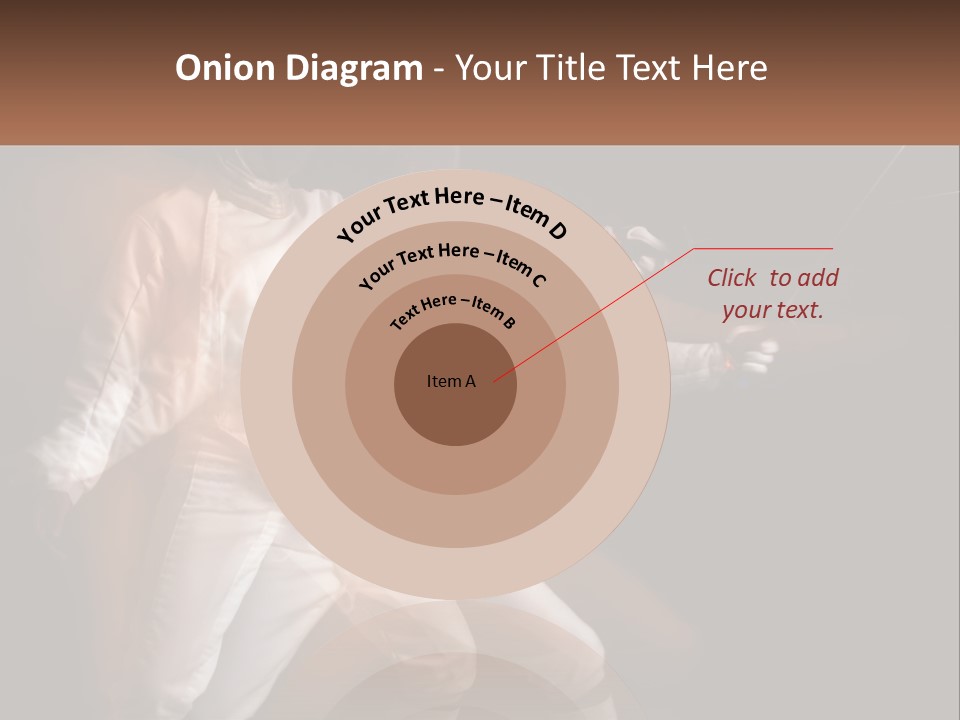 Tall Abstract Metropolis PowerPoint Template