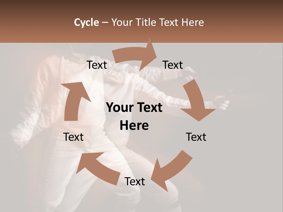 Tall Abstract Metropolis PowerPoint Template