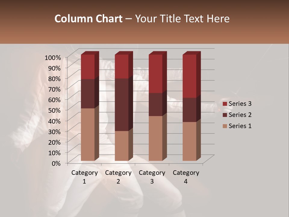 Tall Abstract Metropolis PowerPoint Template