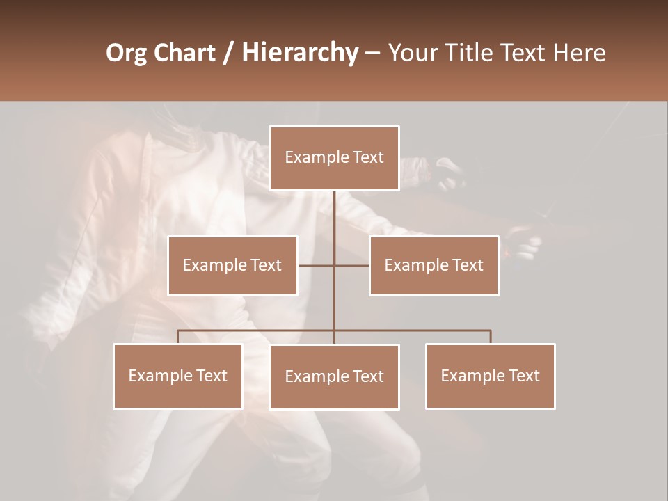 Tall Abstract Metropolis PowerPoint Template