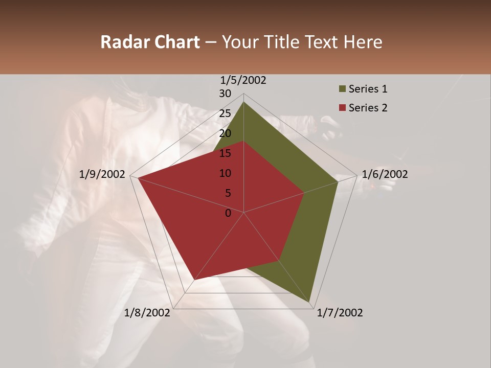 Tall Abstract Metropolis PowerPoint Template