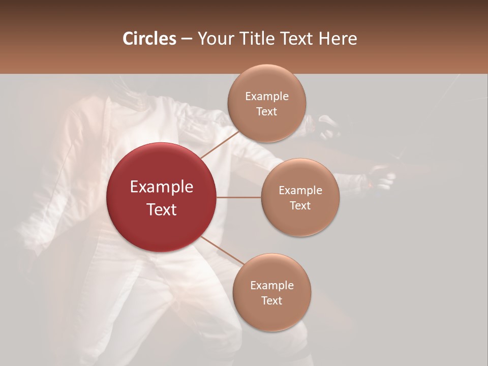 Tall Abstract Metropolis PowerPoint Template