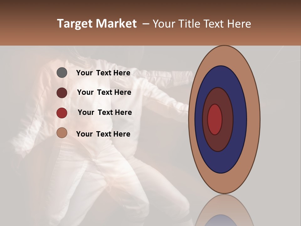 Tall Abstract Metropolis PowerPoint Template