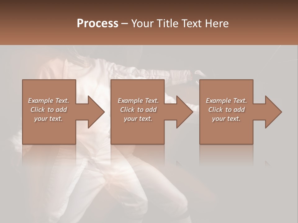 Tall Abstract Metropolis PowerPoint Template