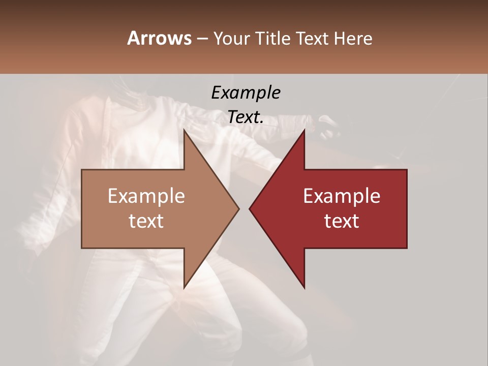 Tall Abstract Metropolis PowerPoint Template