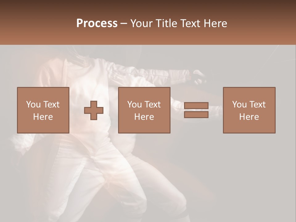 Tall Abstract Metropolis PowerPoint Template