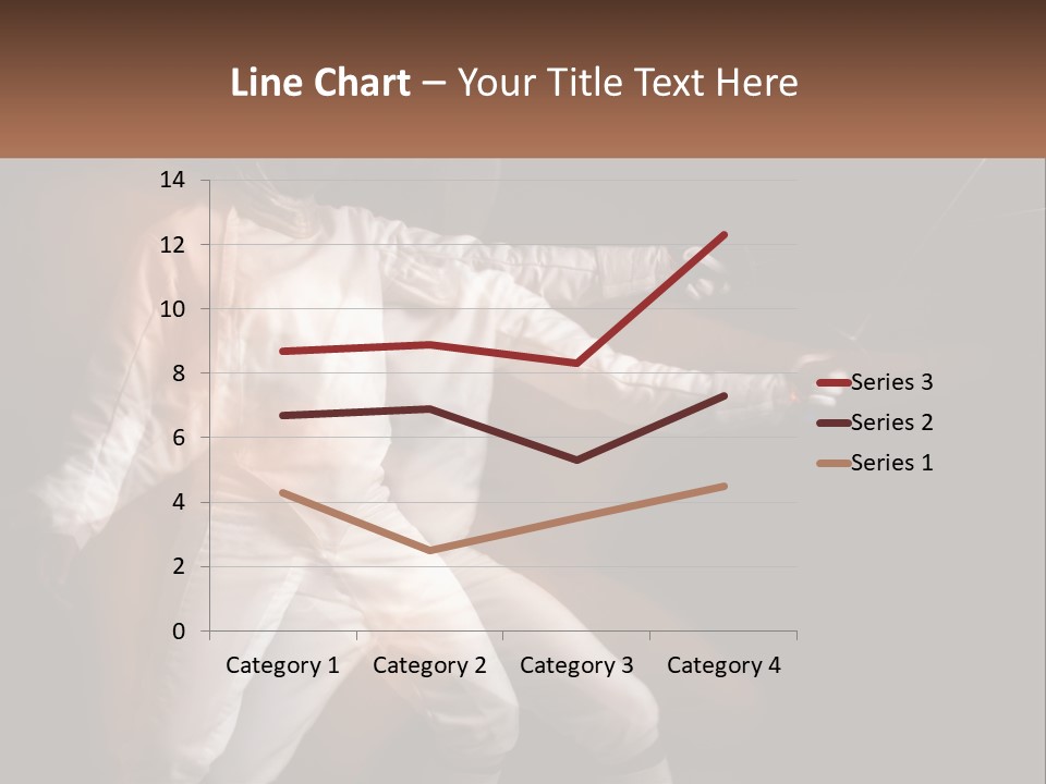 Tall Abstract Metropolis PowerPoint Template