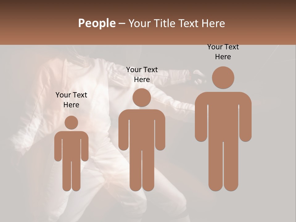 Tall Abstract Metropolis PowerPoint Template