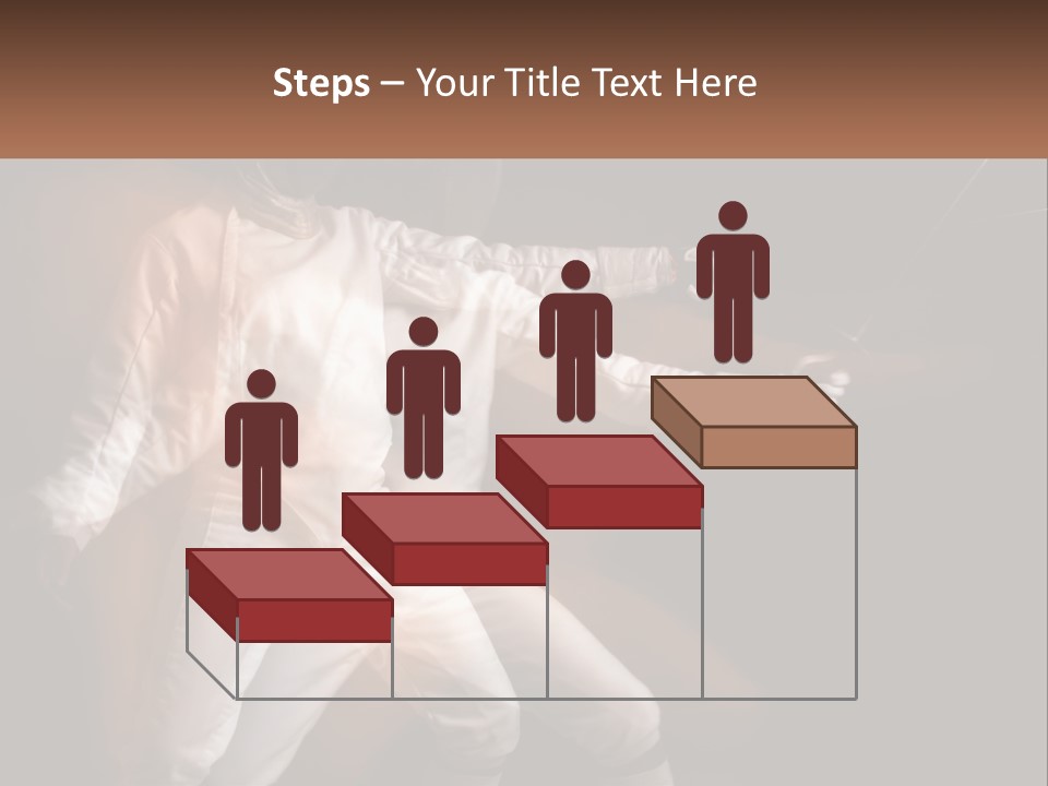 Tall Abstract Metropolis PowerPoint Template