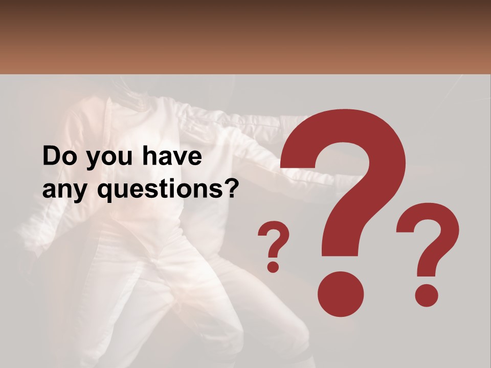 Tall Abstract Metropolis PowerPoint Template