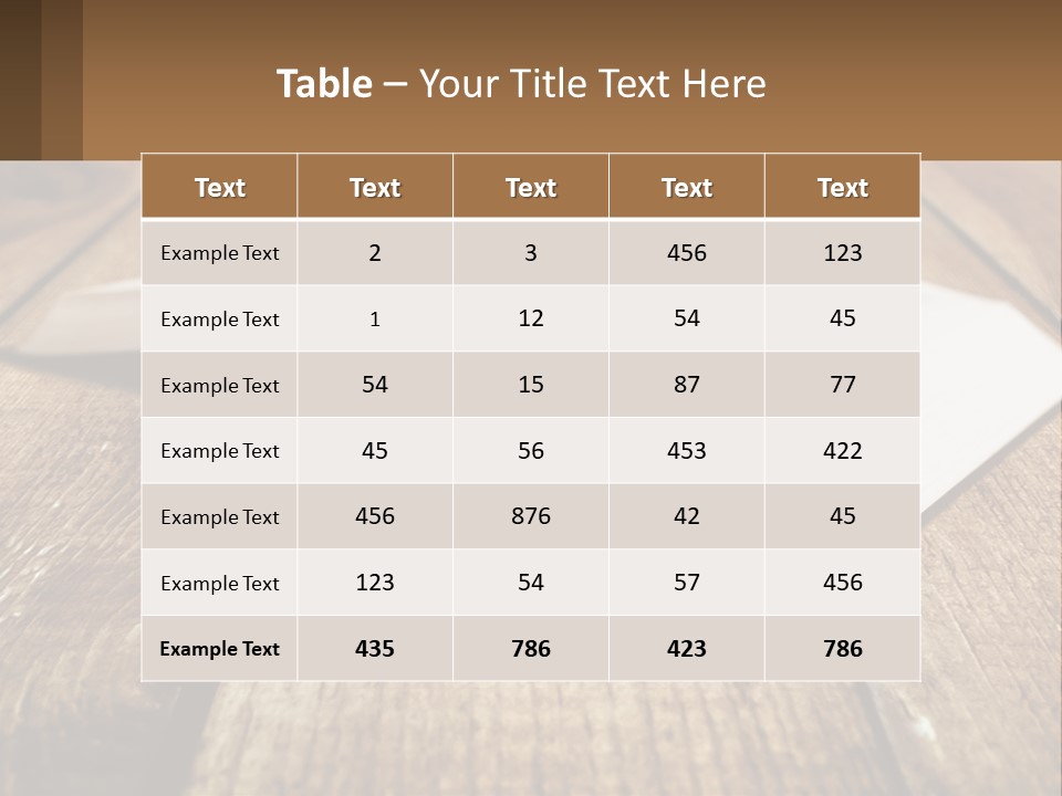 Town Concept Light PowerPoint Template