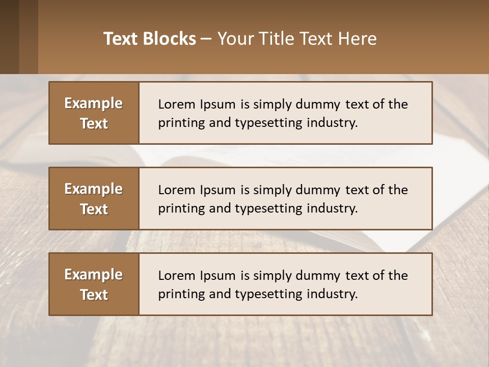 Town Concept Light PowerPoint Template